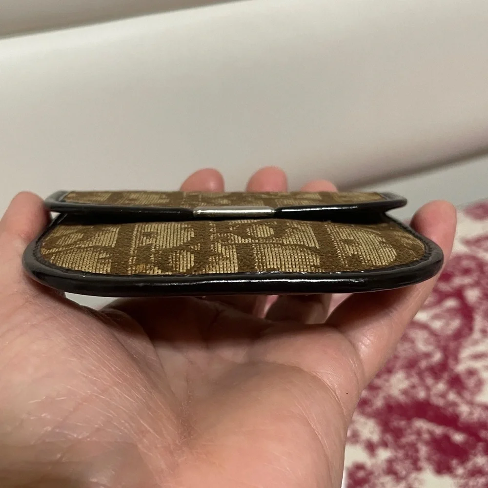 Dior Canvas Coin Purse - Picture 7 of 10